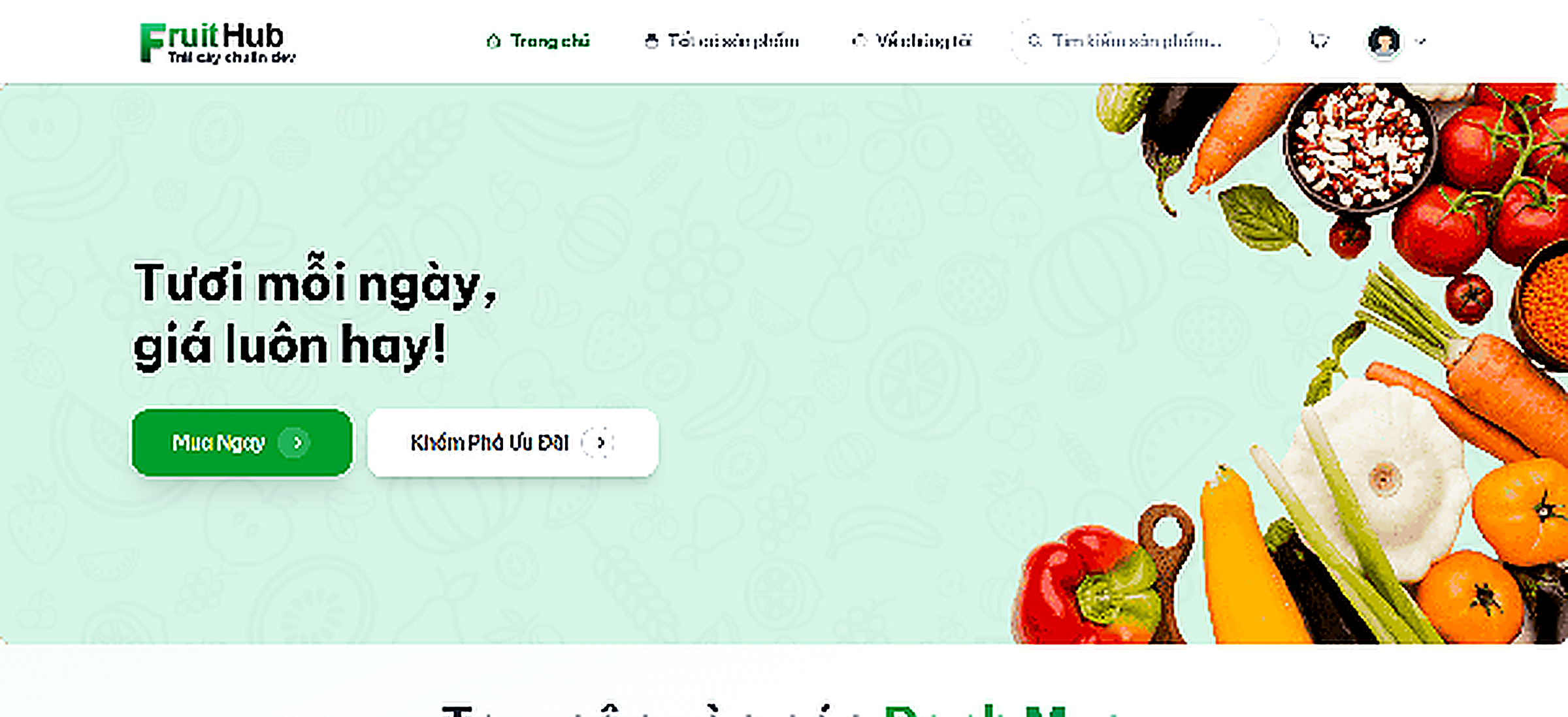 FruitHub mobile view 11